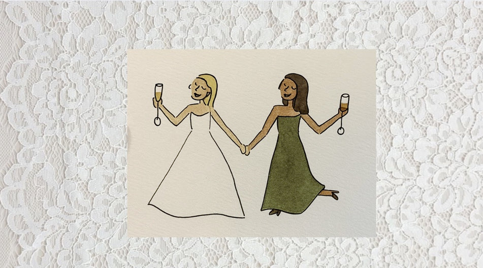 Bridesmaid Card