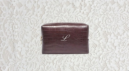 Leather Makeup/Skincare Bag